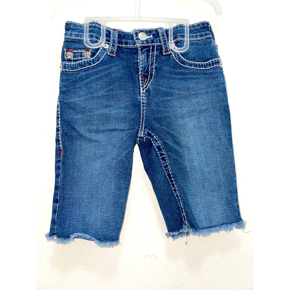 100% Authentic True Religion Jean Shorts for Boys